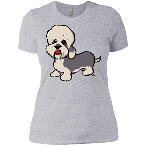 dandie dinmont terrier cartoon dog T-Shirt