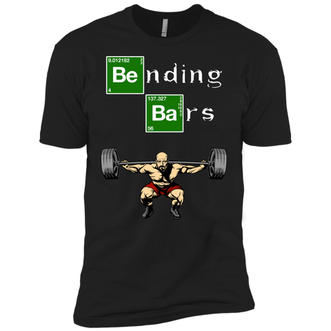 bending bars walter white gym motivation T-Shirt
