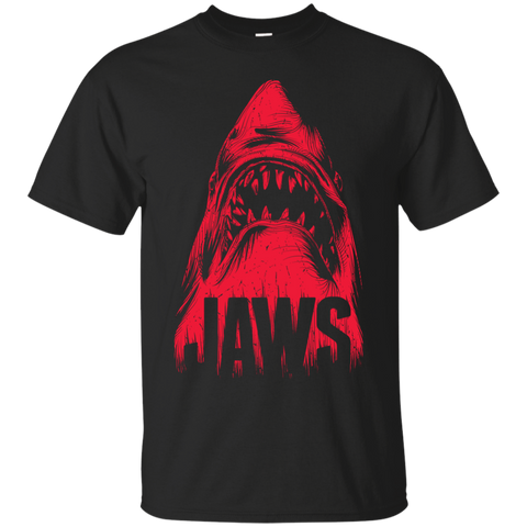 jaws halloween T-Shirt Custom Ultra Cotton