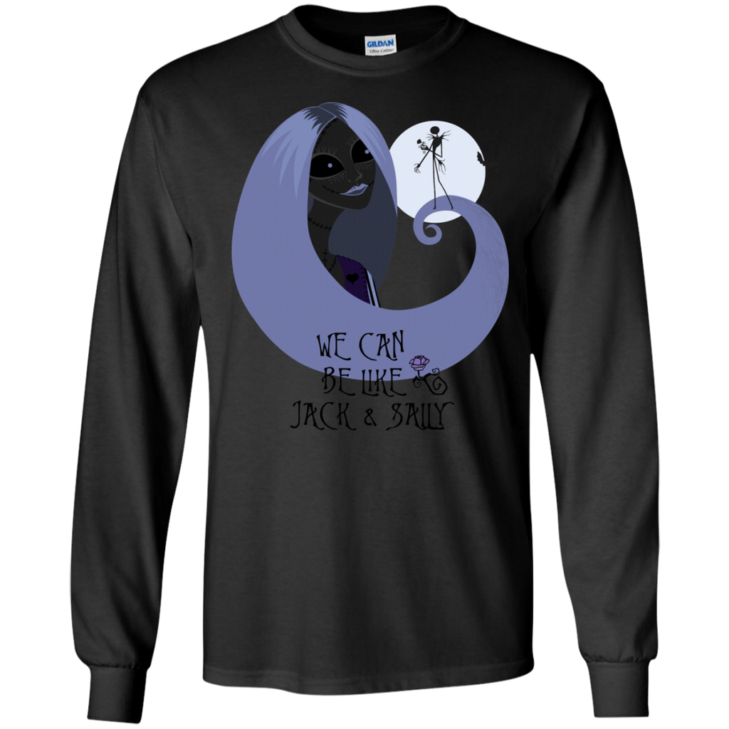 jack & sally halloween LS Ultra Cotton Tshirt