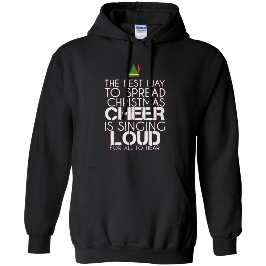 elf ugly christmas sweater the best way to spread christmas cheer is singing loud for all to hear T-Shirt