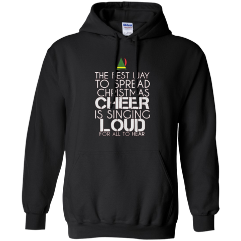 elf ugly christmas sweater the best way to spread christmas cheer is singing loud for all to hear T-Shirt
