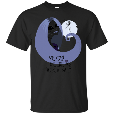 jack & sally halloween T-Shirt Custom Ultra Cotton