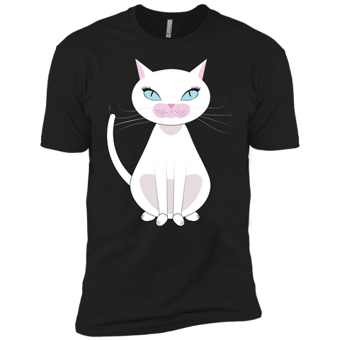 cartoon white cat sweatshirt T-Shirt