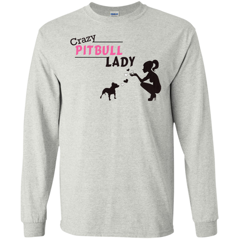 crazy pitbull lady T-Shirt