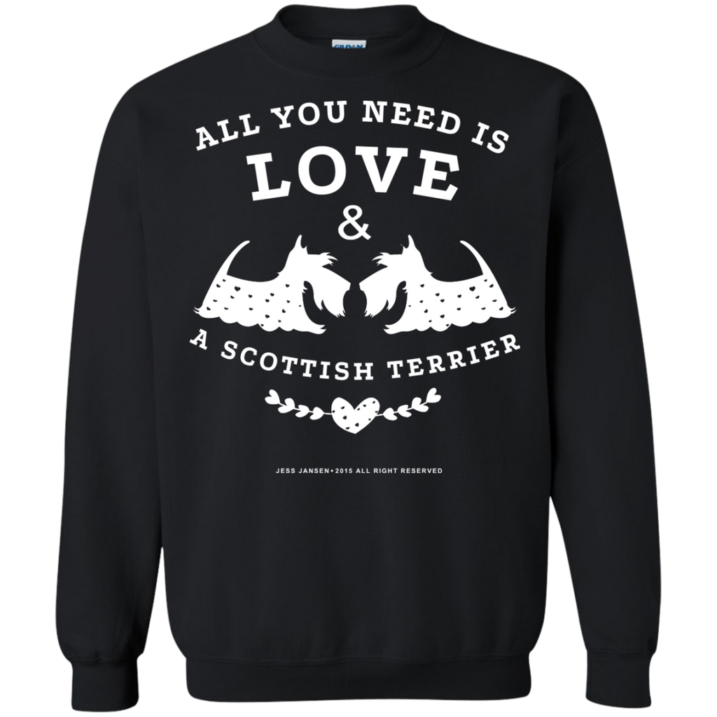 all you need is love and a scottish terrier T-Shirt