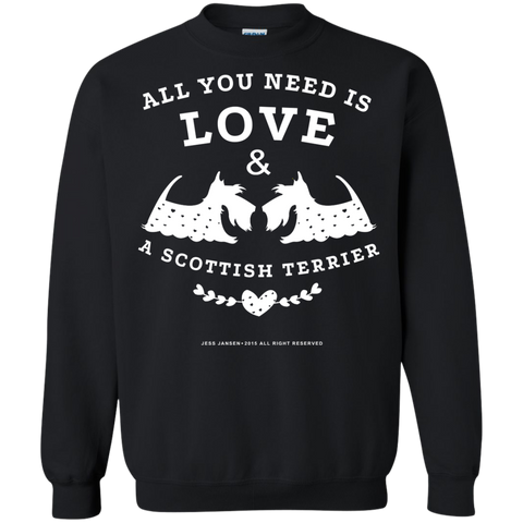 all you need is love and a scottish terrier T-Shirt
