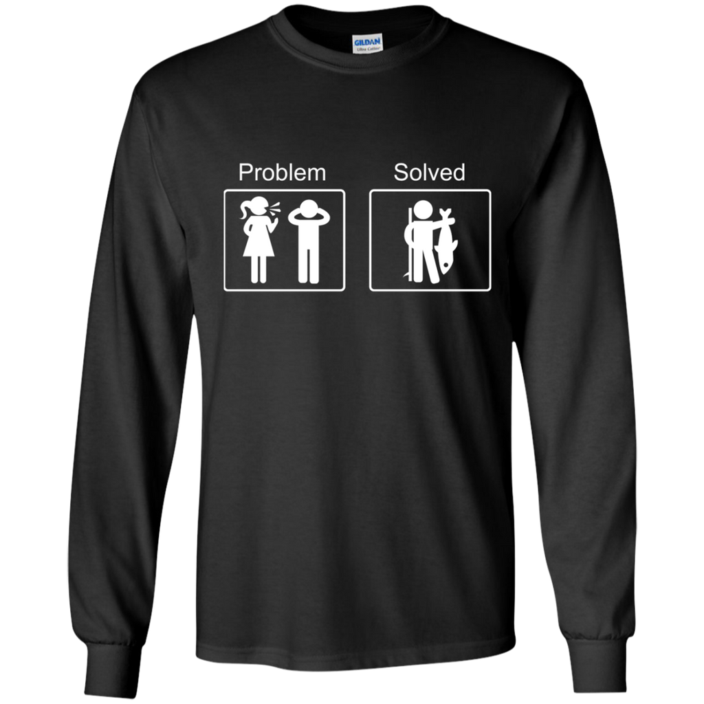 fishing solves problems T-Shirt