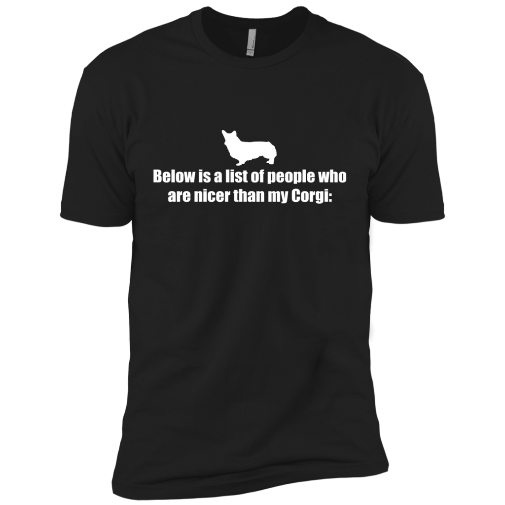below is a list of people - corgi T-Shirt