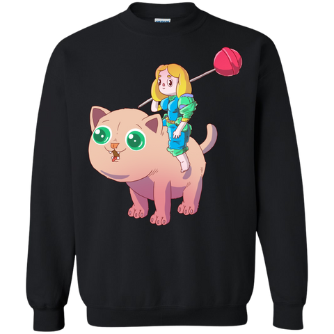 cat and girl sweatshirt T-Shirt