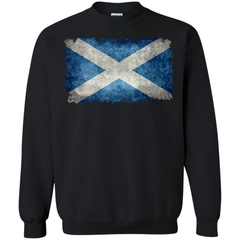 flag of scotland in vintage retro style T-Shirt