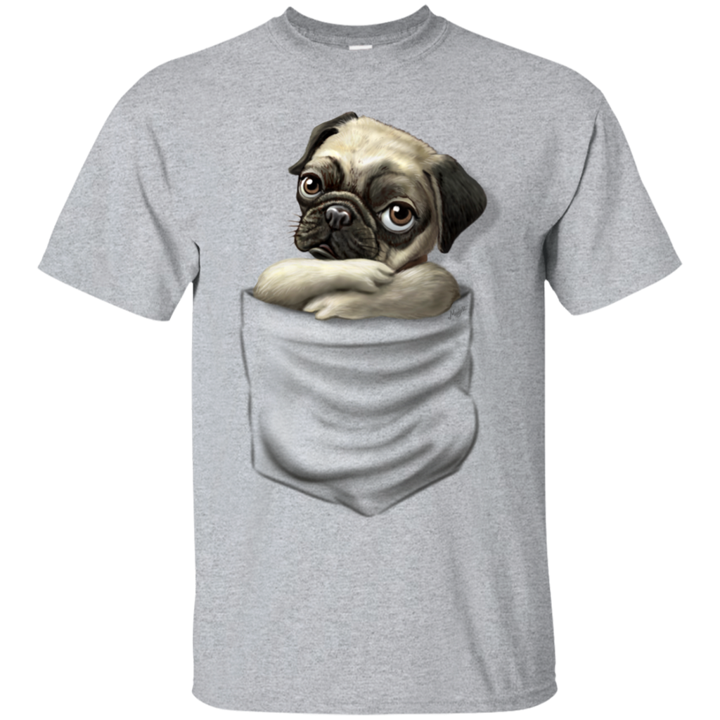 chillin' pocket pug puppy sweatshirt T-Shirt