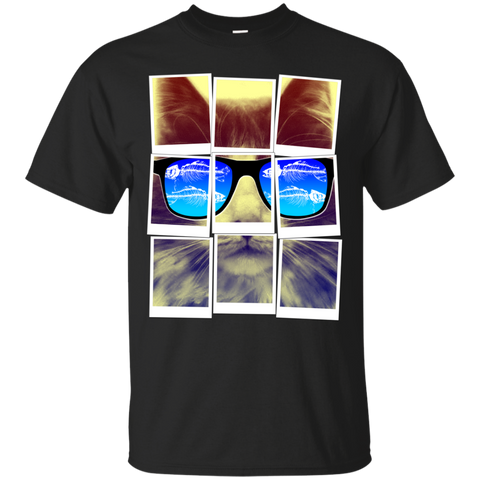 cool cat photo t- T-Shirt