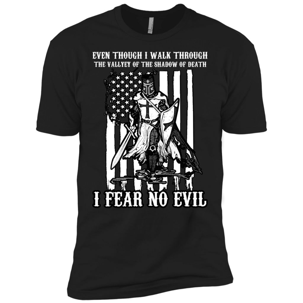 even though i walk shadow of death - fear no evil - T-Shirt