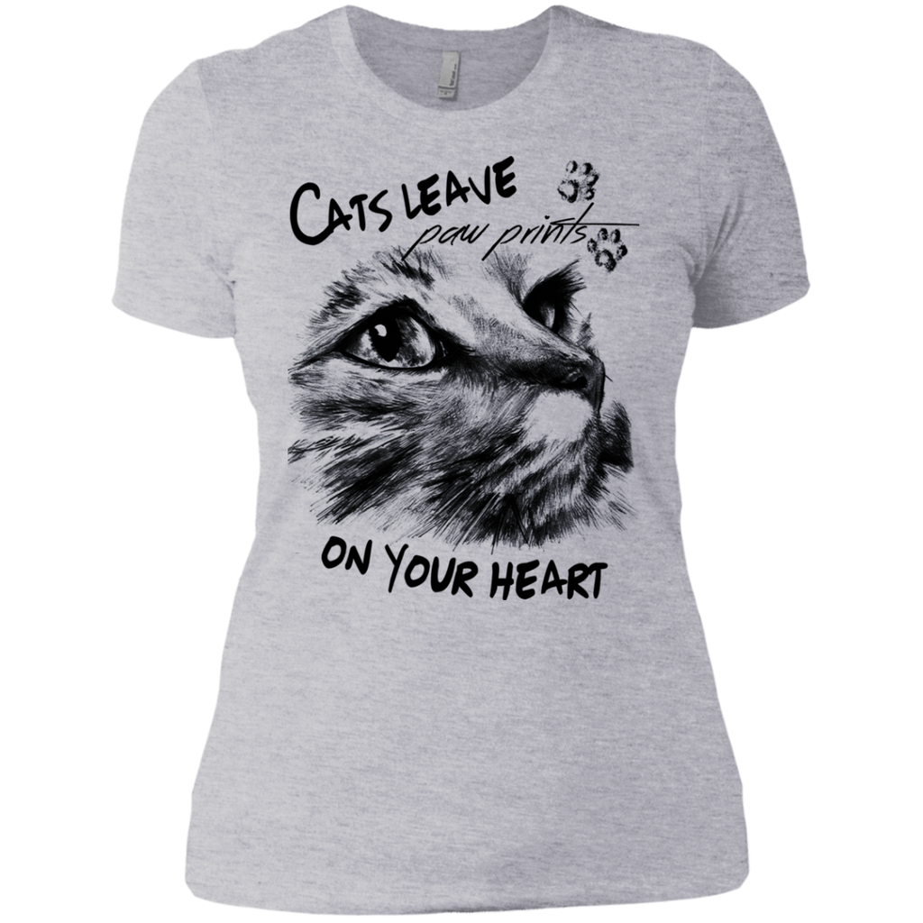 cats leave paw prints on your heart sweatshirt T-Shirt