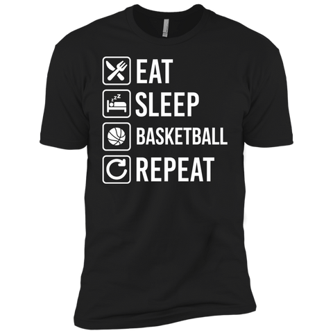 basketball eat sleep repeat T-Shirt