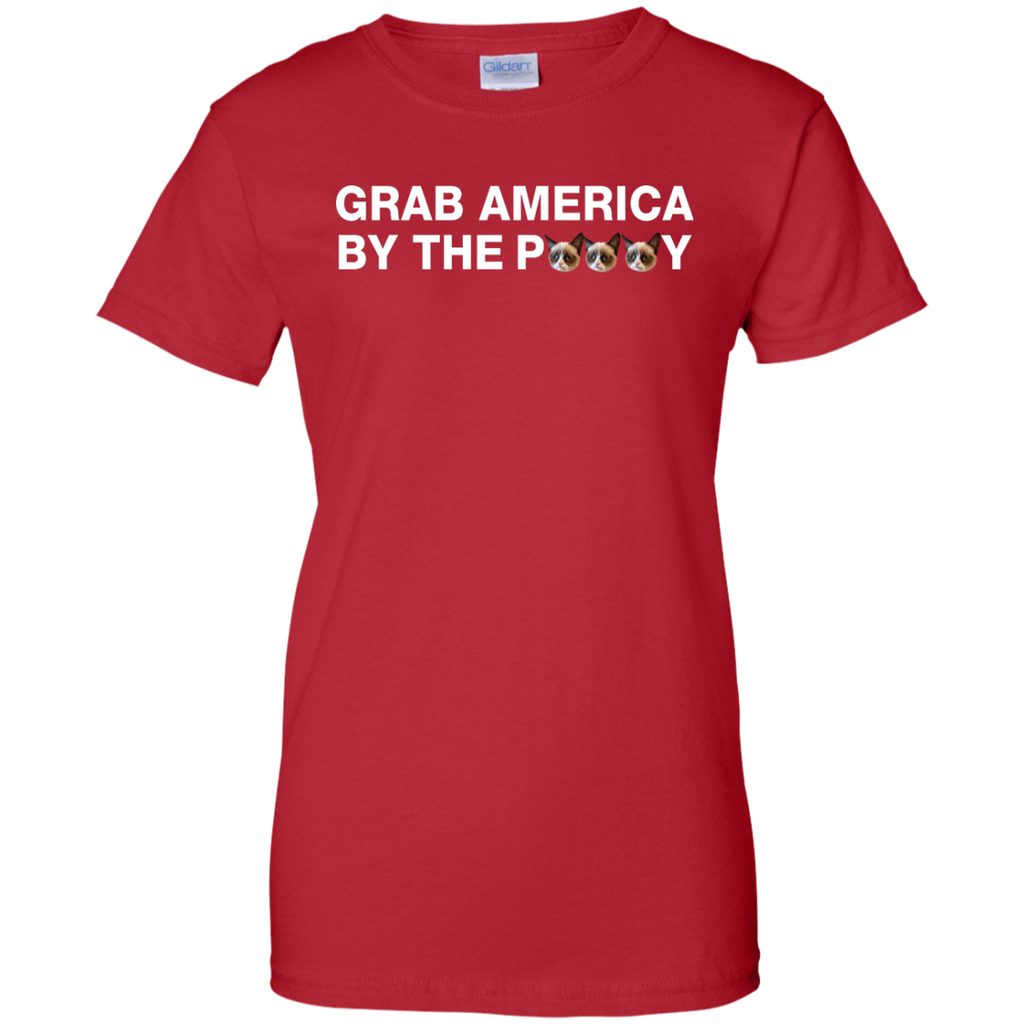 funny grab america by the pussy T-Shirt