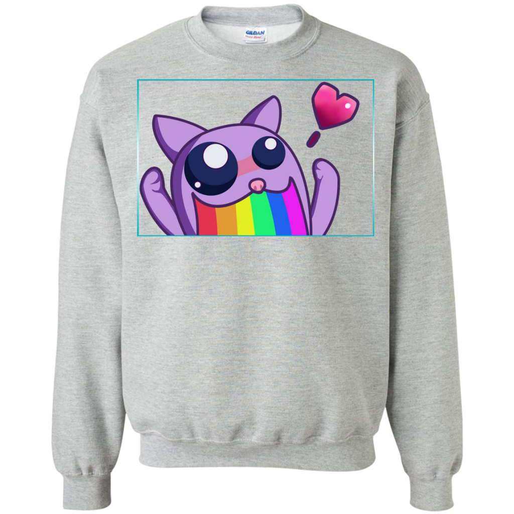 cat rainbow excitement! sweatshirt T-Shirt