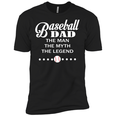 baseball dad the man the myth the legend T-Shirt