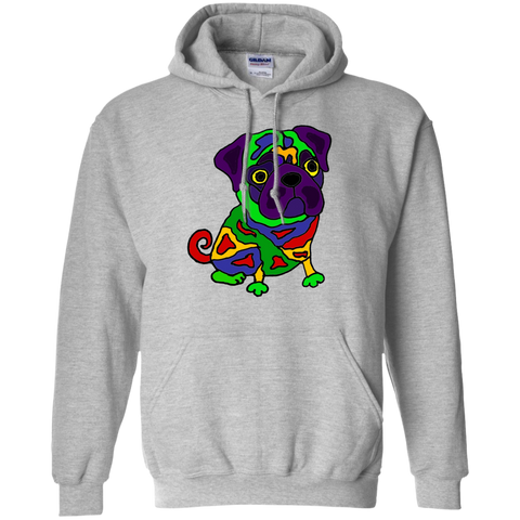 cool funny colorful pug dog pop art T-Shirt