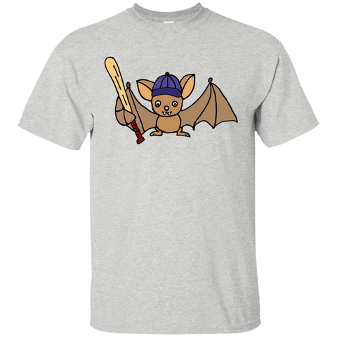 cool funny bat holding baseball bat T-Shirt