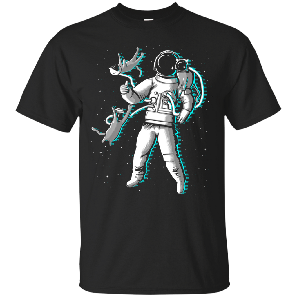 intergalactic cat fancy enthusiast -blue t- T-Shirt
