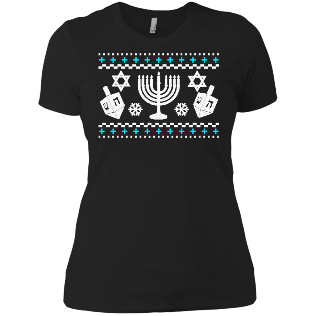 funny hanukkah ugly holiday sweater T-Shirt