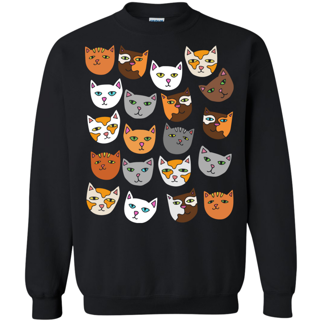 cats everywhere cat pattern T-Shirt