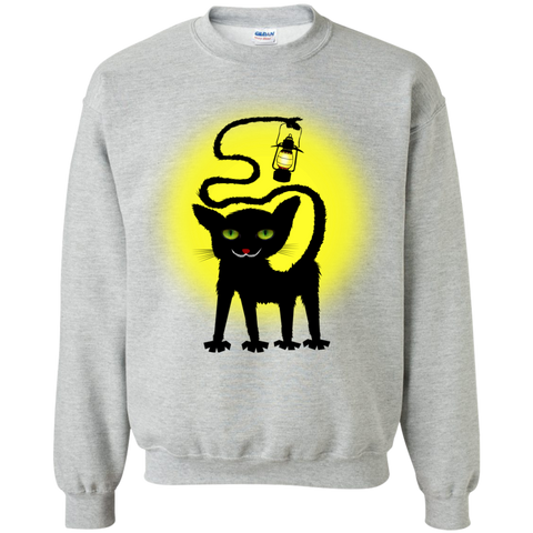 blackcat with light sweatshirt T-Shirt