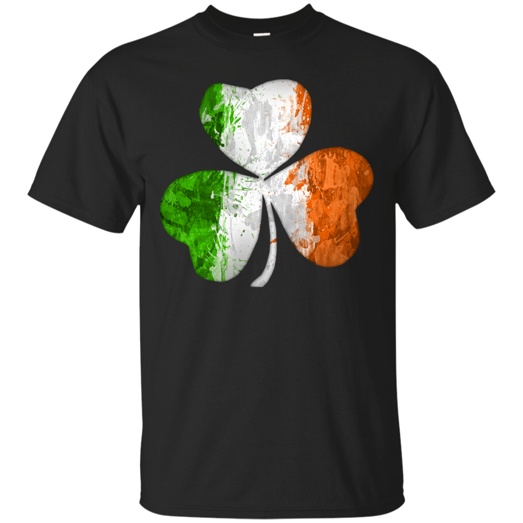 irish flag shamrock grunge T-Shirt