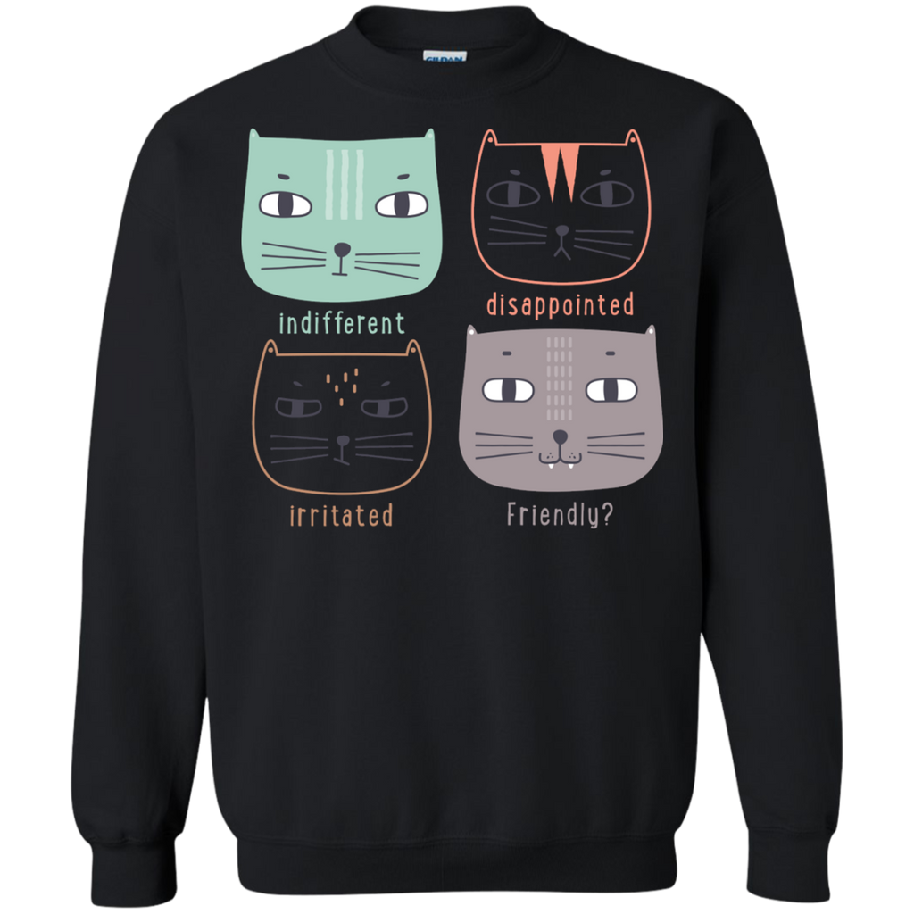 faces of cat t- T-Shirt