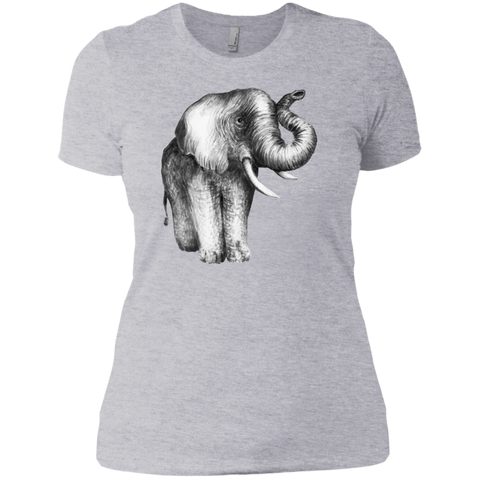 elephant in grey sweatshirt T-Shirt
