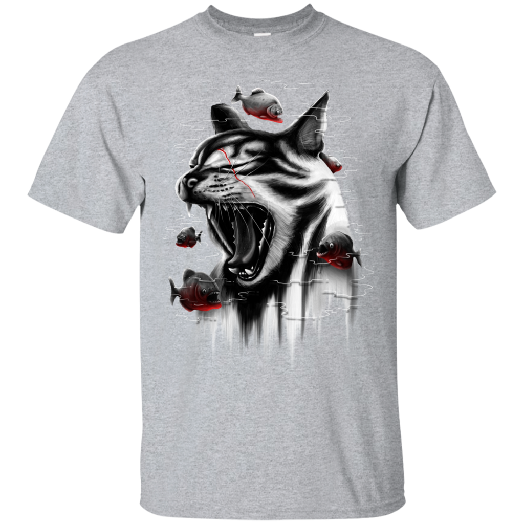 fins vs. fur sweatshirt T-Shirt