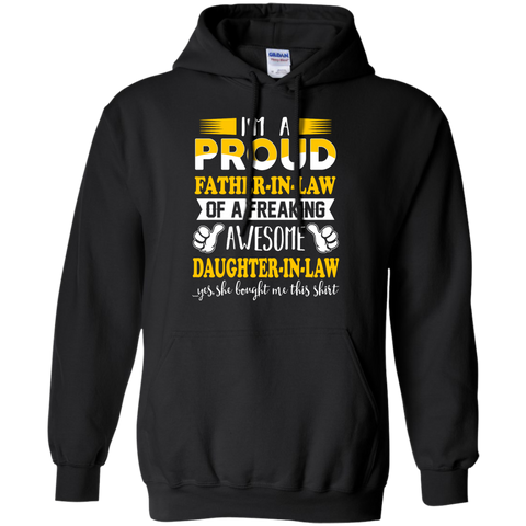i'm a proud father-in-law of a freaking awesome daughter-in-law T-Shirt