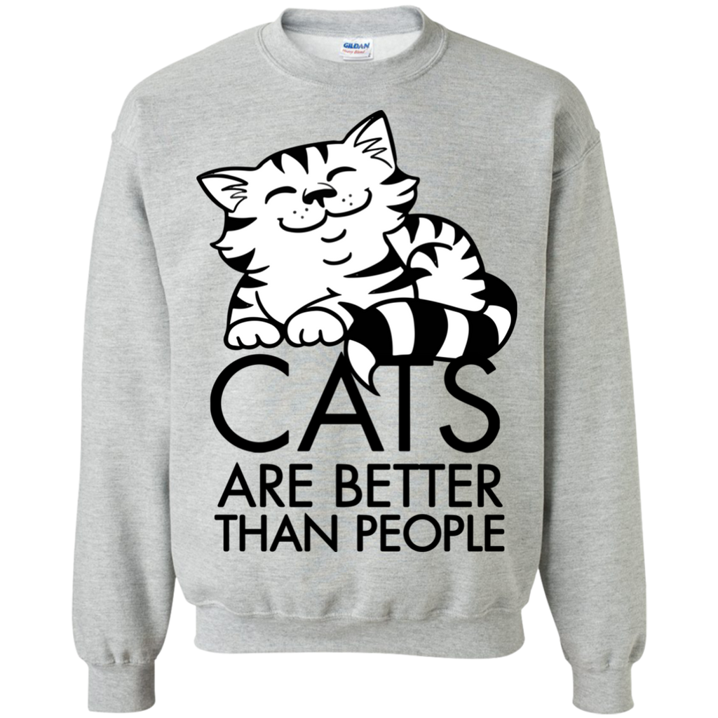 cats are better than people sweatshirt T-Shirt