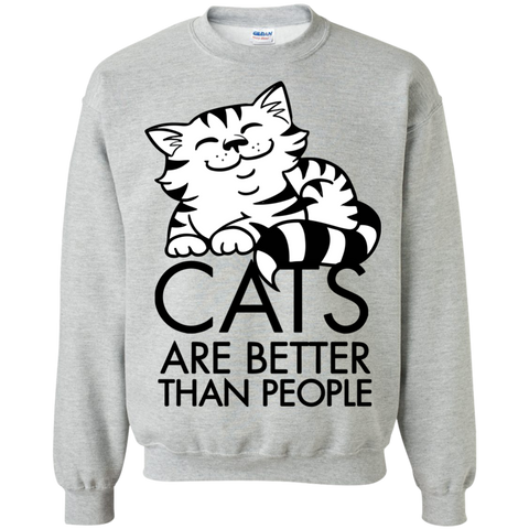 cats are better than people sweatshirt T-Shirt