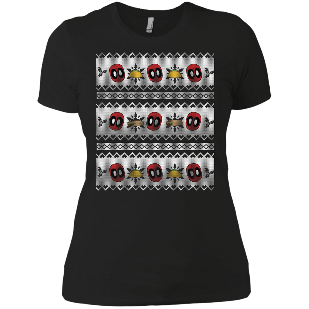 deadpool taco christmas sweater T-Shirt