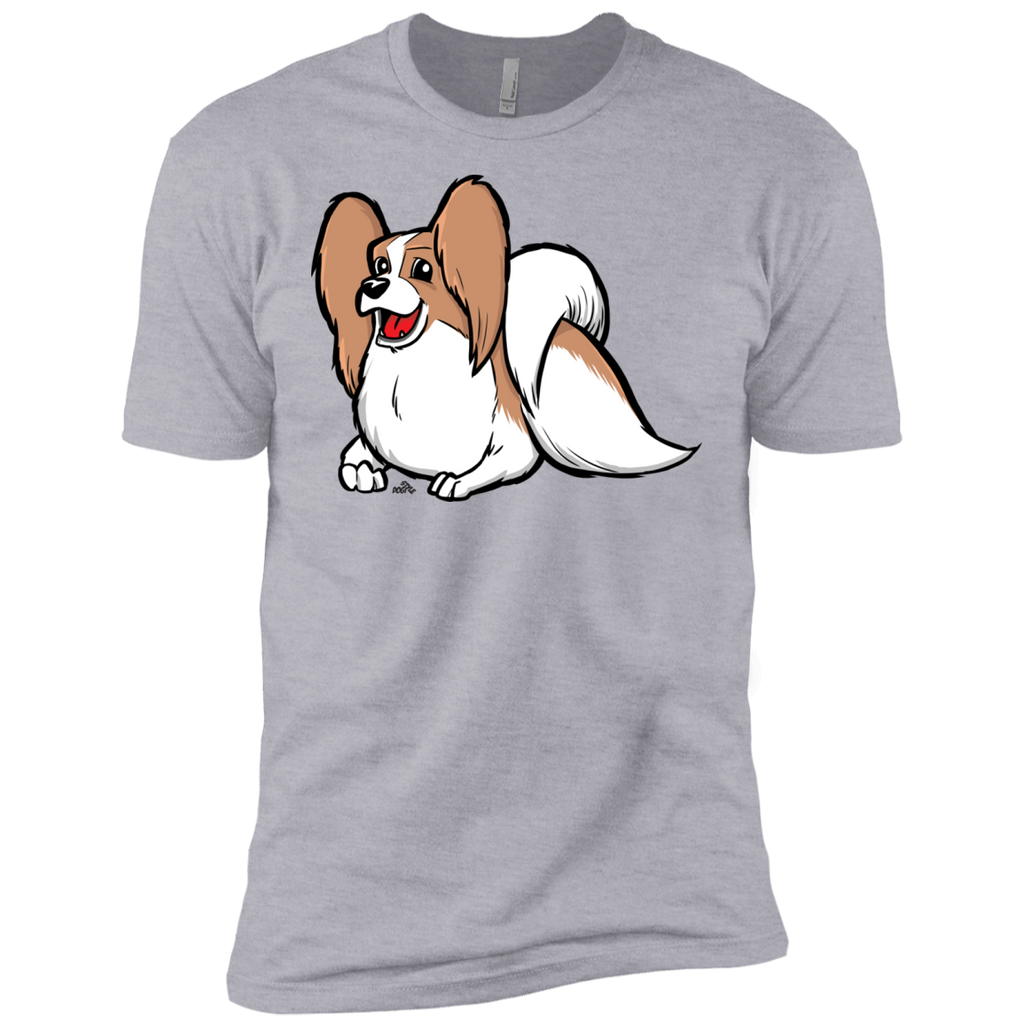 cute papillon cartoon dog T-Shirt