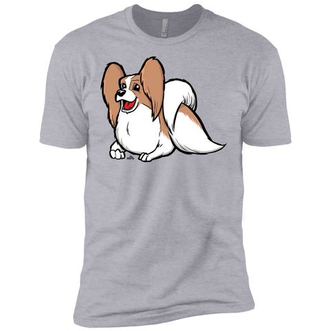 cute papillon cartoon dog T-Shirt