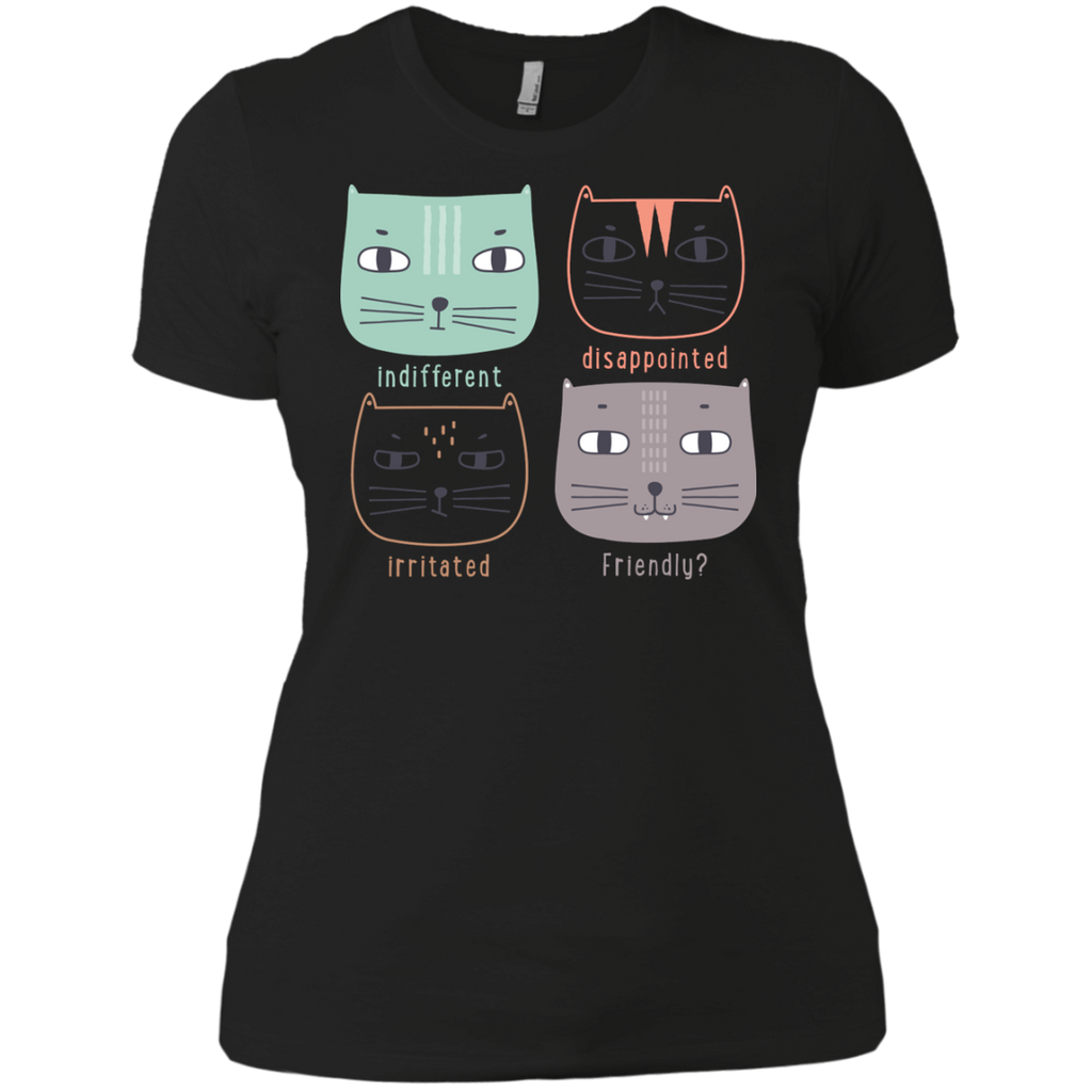 faces of cat t- T-Shirt