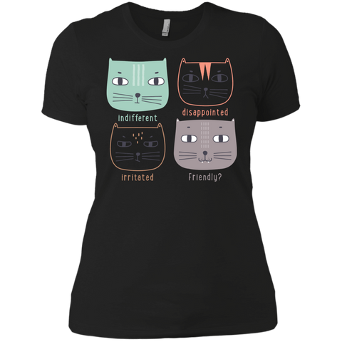 faces of cat t- T-Shirt