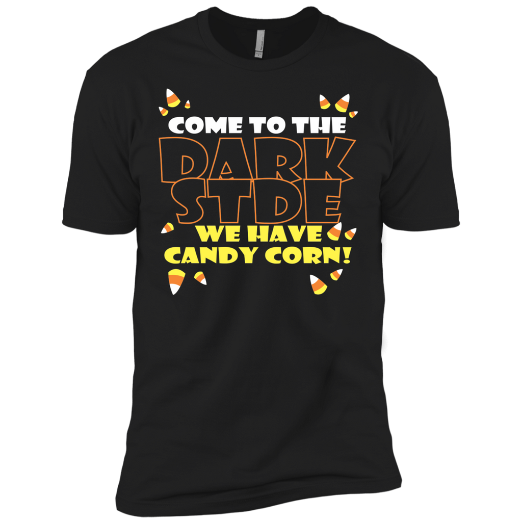 come to dark side we have candy corn halloween T-Shirt Next Level Premium Short Sleeve Tee