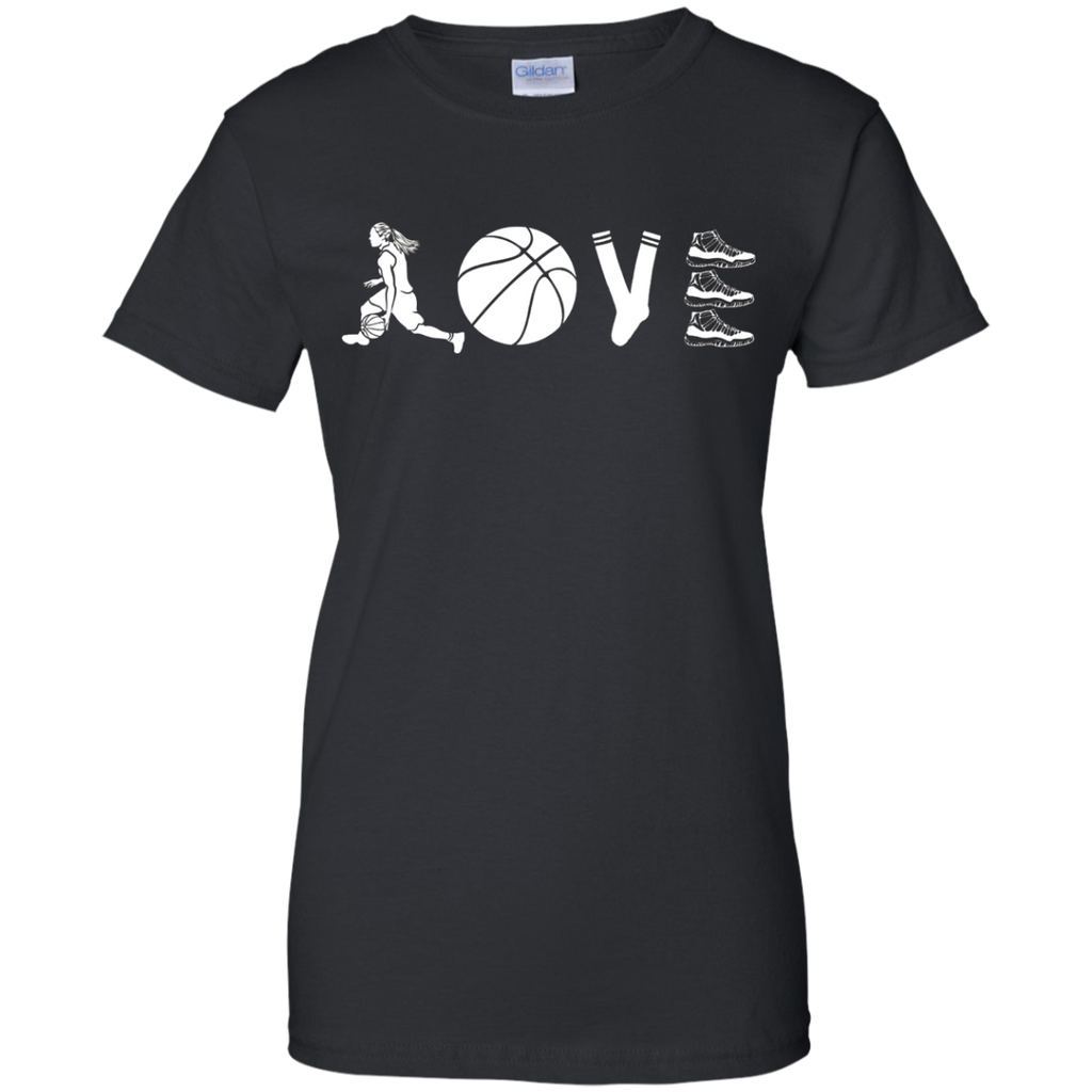 basketball girl love T-Shirt