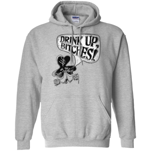 drink up bitches irish shamrock T-Shirt