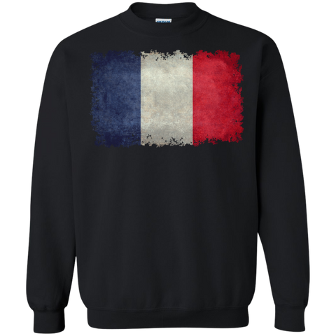 flag of france in vintage retro style T-Shirt