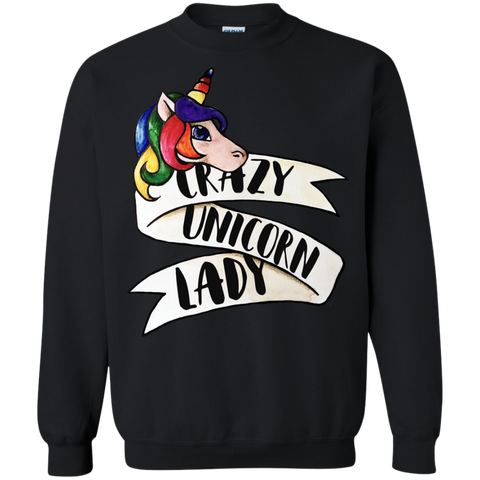 crazy unicorn lady sweatshirt T-Shirt