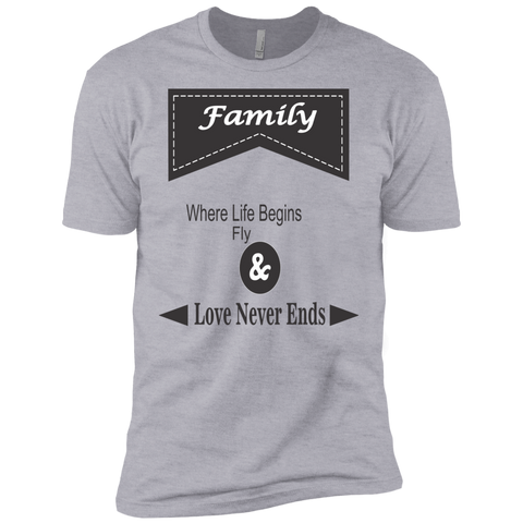 family love never ends matching family T-Shirt