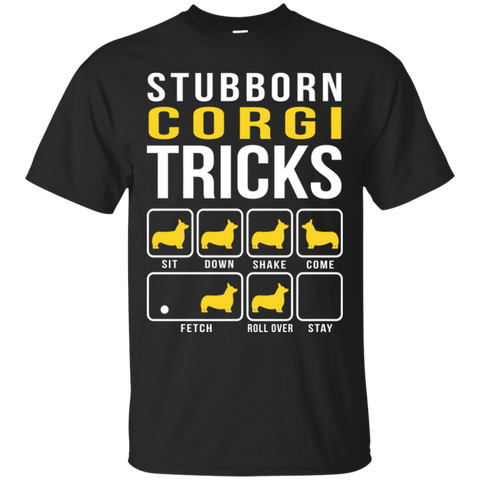 corgi stubborn tricks T-Shirt