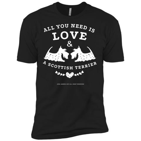 all you need is love and a scottish terrier T-Shirt