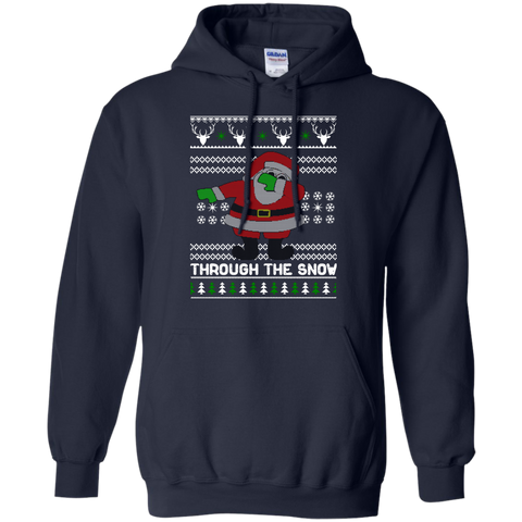 dabbing through the snow funny christmas sweater, T-Shirt
